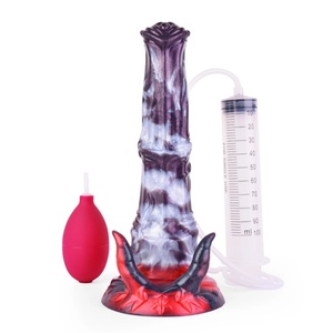 Fantasy Horse Knot Ejaculation <b>Dildo</b> Silicone Squirting Penis Multi Color Large Anal Plug Sex Toys for Women Men Anal Plug - Product Image 6