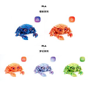 3D in cua đa Doanh di chuyển bức tượng mô hình cho đường phố gian hàng trang trí, Cyber cua, lông cua, xuyên biên giới - Product Image 4