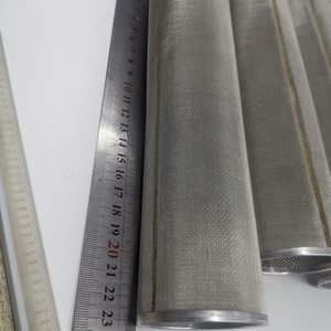 Filtre de buse cylindrique en acier inoxydable pour moulage par injection, élément de mélange, extrusion multicouche, insert compact personnalisé - Product Image 2