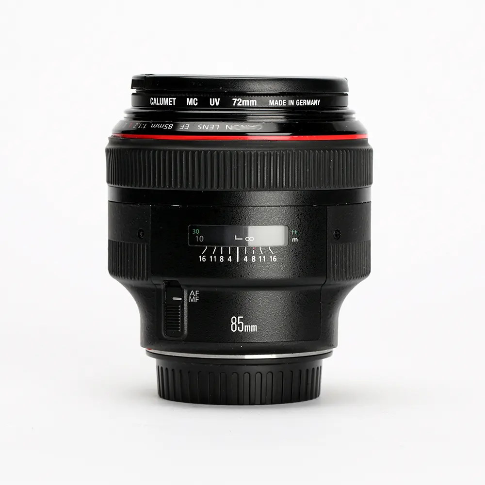 Used EF 85mm f/1.2L II USM full-frame large-aperture portrait king SLR high-end lens Telephoto prime lens for canon