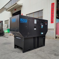 Generador Perkins de Alta Eficiencia de 20kW, 24kW, 30kW, 50kW con Alternador Leroy-Somer, Marco Abierto, ATS, Tiempo de Funcionamiento Extendido, Diésel Silencioso