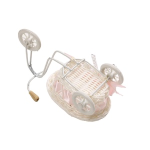 Conception optionnelle personnalisée tissée à la main en bambou panier de rangement décoratif bol k <span class=keywords><strong>B</strong></span> décor à la maison bol tissé panier avec lumière - Product Image 3