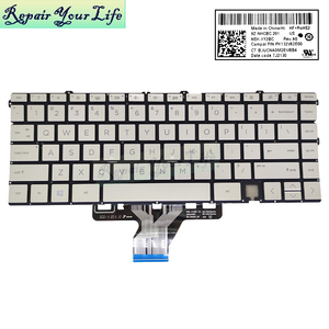 Tastiera per Laptop inglese per HP invidia X360 13-AY 13-BD convertibile 15-ES 15M-ES 15T-E 15-EU 16-<span class=keywords><strong>F</strong></span> 13-<span class=keywords><strong>BA</strong></span> 9z. Nhcbc. 01d NSK-XY0BC - Product Image 5