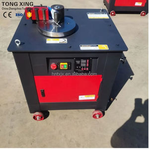 <span class=keywords><strong>Machine</strong></span> de <span class=keywords><strong>cintrage</strong></span> automatique TONGXING 4-28 mm GF25 type 3 kW pour barres d'armature et acier rond, utilisée sur les chantiers de construction - Product Image 5