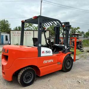 Carretillas Elevadoras Usadas 90% Nuevas, 5T, Marca Heli, Diésel, Maquinaria de Construcción, Equipo Portátil para Almacén, Bomba de Motor Diésel - Product Image 4