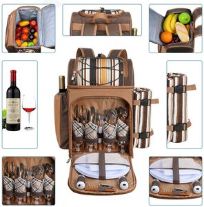 <span class=keywords><strong>Sac</strong></span> à <span class=keywords><strong>dos</strong></span> isotherme de grande capacité, sacoche d'extérieur pour pique-nique, nouvelle mode - Product Image 2