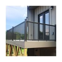 Clôture en vinyle ACE, rampe d'escalier, usine, prix personnalisé, rampe de pont technique