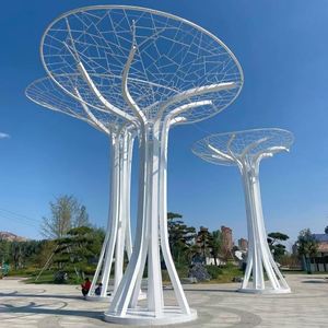 Estatua de Leopardo <span class=keywords><strong>Dorado</strong></span> de Metal, Decoración para <span class=keywords><strong>Plaza</strong></span>, Estatua de Tigre - Product Image 4