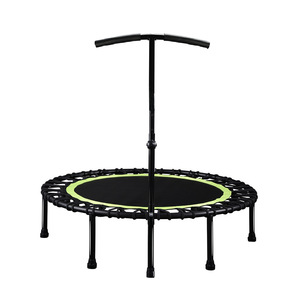 Mini trampolín de <span class=keywords><strong>Fitness</strong></span> para adultos, cama de salto silenciosa para interiores y exteriores, trampolines elásticos de 40 pulgadas - Product Image 5