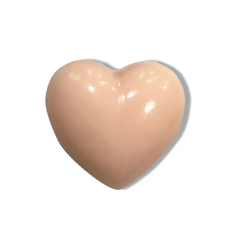 OEM private label Natural Heart-shaped Handmade Soap Organic Peach Glycerin Whitening and brightening Joint Body Soap