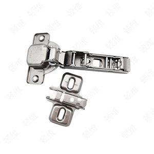 Charnière de meuble moderne à mortaise complète, fermeture amortie, en acier inoxydable, quincaillerie de mobilier - Product Image 4