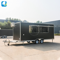 Camion de restauration rapide de haute qualité Chammp entièrement équipé pour la vente de pizzas et de hamburgers, logistique professionnelle haute performance