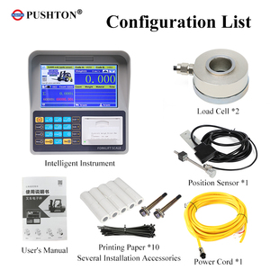 Dễ Dàng Để Cài Đặt Đối Trọng Xe Nâng Quy Mô Năng Động Có Trọng Lượng Điện Độ Chính Xác Cao Điện Pallet Xe Nâng Xe Nâng Quy Mô - Product Image 2