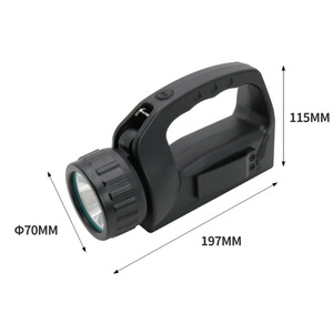 Lampe d'inspection portative DL5520, lampe torche magnétique rechargeable à LED, source de lumière blanche pure - Product Image 2