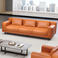 New Style Möbel Custom ized Wohnzimmer Leder Kombination Büro Sofas Couch Leder Sofa Set