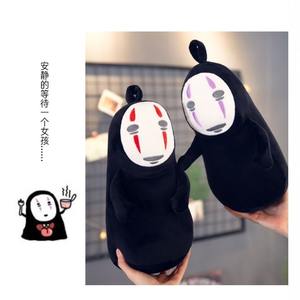Peluche Kaonashi de Spirited Away par Hayao <span class=keywords><strong>Miyazaki</strong></span>, <span class=keywords><strong>personnage</strong></span> d'anime, jouet en peluche, cadeau idéal pour les enfants - Product Image 3