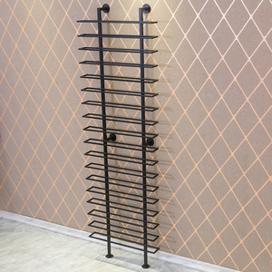 Casier <span class=keywords><strong>à</strong></span> <span class=keywords><strong>vin</strong></span> mural en fer avec panneau Style bois pour meubles de maison Design de <span class=keywords><strong>cave</strong></span> <span class=keywords><strong>à</strong></span> <span class=keywords><strong>vin</strong></span> minimaliste - Product Image 2