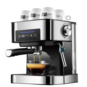 Lever Pull Manual Stainless Steel Espresso Coffee Machine Italian