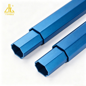 Tubo Redondo Telescópico de Aluminio 6063 T5 Personalizado con Bloqueo por Fricción y Giro, Herramienta de Limpieza para Mástiles de Bandera, Fabricación OEM - Product Image 1