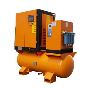 Compresseur d'air à vis électrique en acier à faible bruit, le plus populaire, type à vis, stockage d'air - Product Image 4