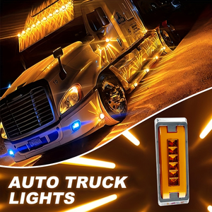 12/24 Volt LED <span class=keywords><strong>Clignotant</strong></span> Signal Voyant Blanc Ambre Rouge Vert Bleu pour Remorque Camion Voiture-Feu arrière latéral supplémentaire Nouveau - Product Image 2