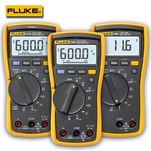 ฟลุค 175C 177C 179C มัลติมิเตอร์แบบดิจิตอล True Rms สำหรับมืออาชีพ ใช้งานได้แม่นยำสูง วัดค่าแรงดันไฟฟ้ากระแสสลับ - Product Image 1