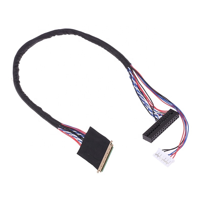40 Pin LVDS Cable 1 Channel 6 Bit LCD LVDS LED Screen Display Cable 25CM