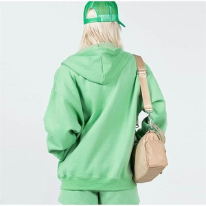 Conjunto Deportivo Largo de Color Sólido para Mujer, con Capucha, Corte Holgado, Otoño Invierno, Ropa Casual Urbana, Marca Privada Personalizada - Product Image 5