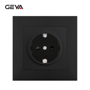 Prise murale industrielle GEYA avec logo personnalisé, 86*86mm, en matériau PC, 1 gang, mise à la terre, prise SCHUKO, norme européenne, <span class=keywords><strong>16A</strong></span>, 250V, pour hôpital - Product Image 3