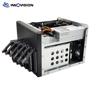 Serveur NAS économique d'usine avec 6 baies pour disques durs à échange à chaud, processeur 4 cœurs intégré et SSD M.2 - Product Image 2