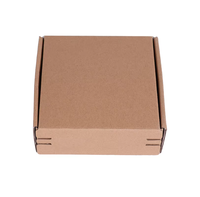 Boîte de papier kraft recyclable de haute qualité carton dur avec logo gaufrage mat stratification avion cadeau boîte de papier cosmétique