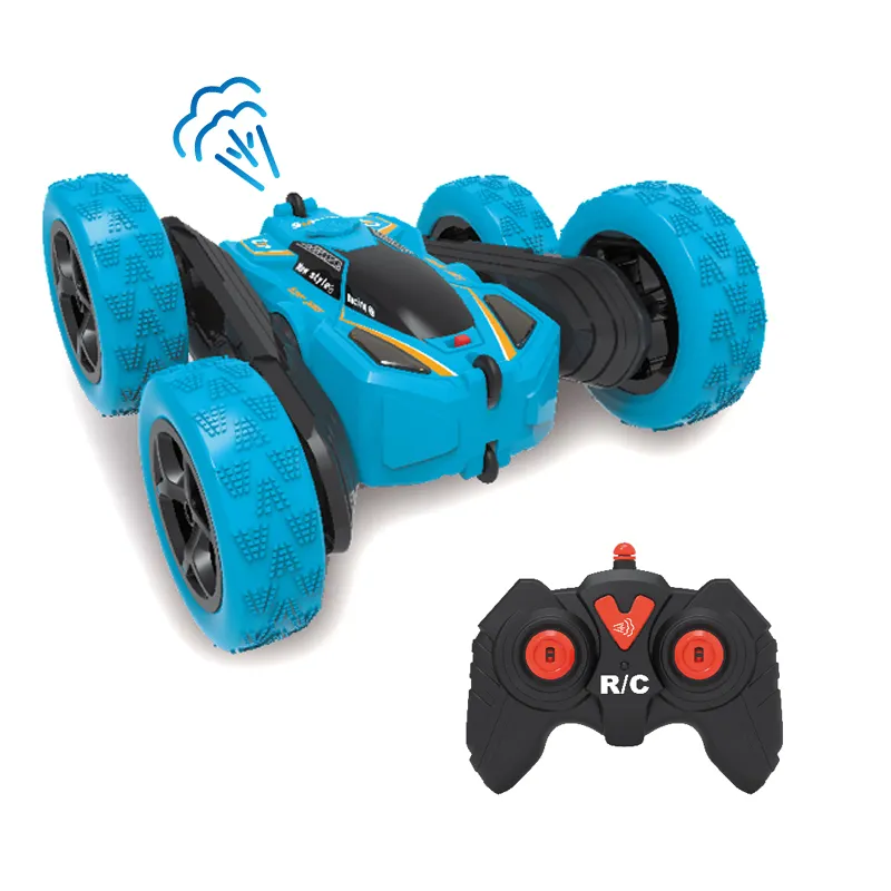 2.4G 4wd Dubbelzijdige Stunt Rc Auto 360 Spin Roterende Drift Spray Stunt Afstandsbediening Auto Speelgoed Voor Kinderen