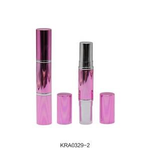 Baume à lèvres liquide rechargeable, contenant double embout pour rouge à lèvres et huile à lèvres - Product Image 1