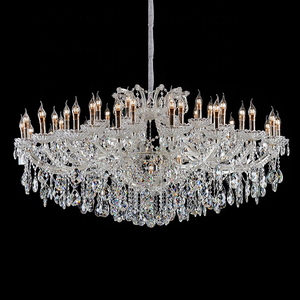 Nuovo <span class=keywords><strong>Lampadario</strong></span> a Sospensione <span class=keywords><strong>Rosa</strong></span> Stile Maria Teresa con Candele per Arredamento di Nozze e Soggiorno, <span class=keywords><strong>Lampadario</strong></span> di Lusso in Cristallo K9 - Product Image 3
