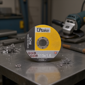 ใบเจียรแบบแบน 115x1.6 สำหรับตัดเหล็กสแตนเลส - Product Image 3