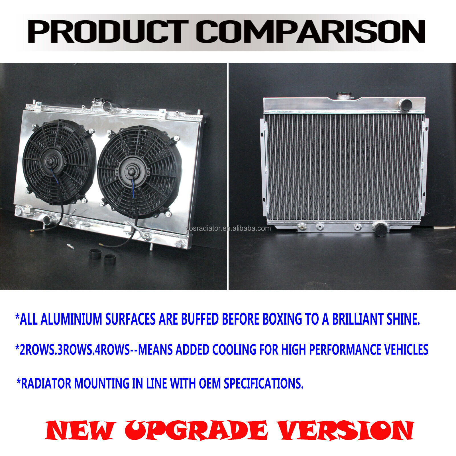 ラジエーターBMW 3 5シリーズE30 E34 E36 1987-1999コアサイズ440