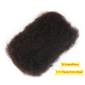Afro Kinky Keratin Bulk Fibre Mongolian Kinky <strong>Curly</strong> <strong>Hair</strong> 1 <strong>Pieces</strong> Braiding <strong>Hair</strong> Bulk 50 Gram PC Free Shipping - Product Image 2