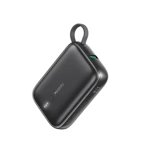 Batterie externe pour téléphone portable personnalisée en usine, affichage numérique LED intelligent, <span class=keywords><strong>10000</strong></span> mAh, batterie externe mince - Product Image 1