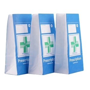 Sacs en papier biodégradables <span class=keywords><strong>pour</strong></span> <span class=keywords><strong>pharmacie</strong></span> avec logo personnalisé - Product Image 1
