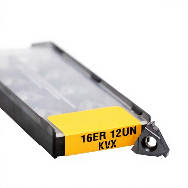Carbide Thread Cutter Koves External Turning Inserts Carbide Tungsten 16ER 12UN KVX for Steel Metal Cutting