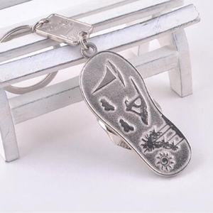 Dream Brazil Flag Pantoufles Porte-clés Charm Vintage Porte-clés Anneau Accessoires Pendentif pour Hommes Femmes Bijoux de Mode Cadeau <span class=keywords><strong>2020</strong></span> - Product Image 6