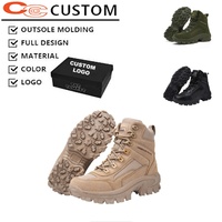 Bottes tactiques d'hiver pour hommes, imperméables, légères, respirantes, en maille, pour le travail en extérieur, la randonnée et les activités en jungle