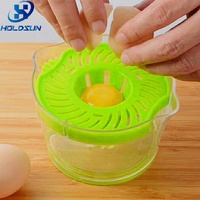 Gadget de cuisine 4 en 1, presse-citron portable en plastique, presse-fruits manuelle avec séparateur d'œufs et moulin à gingembre