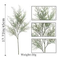 Spray de verdure artificielle 17,7 pouces, branches fines, style classique, vente en gros d'usine, réutilisable, durable pour les arrangements en vase