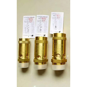 Válvula de seguridad A28X 16T de cobre, roscada, tipo resorte, para compresor de aire y vapor - Product Image 1