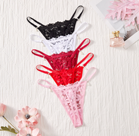 Culottes de Lingerie Féminine de Haute Qualité, Taille Basse Sans Couture, Sexy et Large Bande, String Intimes pour Femmes