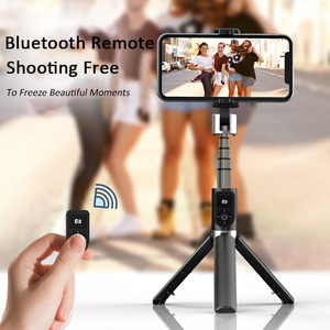 Trípode para teléfono móvil multifunción, palo de Selfie inalámbrico de aleación de aluminio Horizontal y <span class=keywords><strong>Vertical</strong></span>, antivibración, P70, 800Cm - Product Image 2