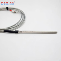 Shielded Metal Probe Temperature Sensor Industrial Use Anti Interference Design for Equipment Temperature Monitoring Detection