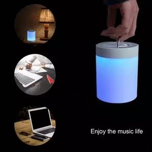 Hot Selling Wireless Speaker Smart Portable Desk <b>Table</b> Lamp Mini Speaker Support Tf <b>Card</b> Aux - Product Image 6