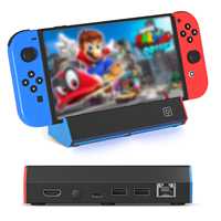 Station d'accueil Honcam pour Nintendo / OLED, station d'accueil portable, adaptateur TV 4K, port USB Type C, station de charge de voyage